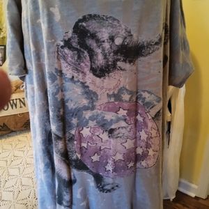 Magnolia Pearl elephant tee OSFA